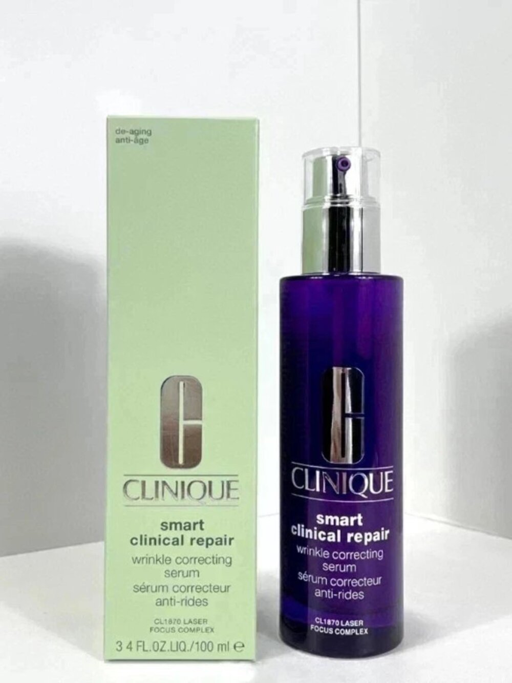 Clinique Smart Clinical Repair Wrinkle Correcting Serum 3.4oz 100ml New